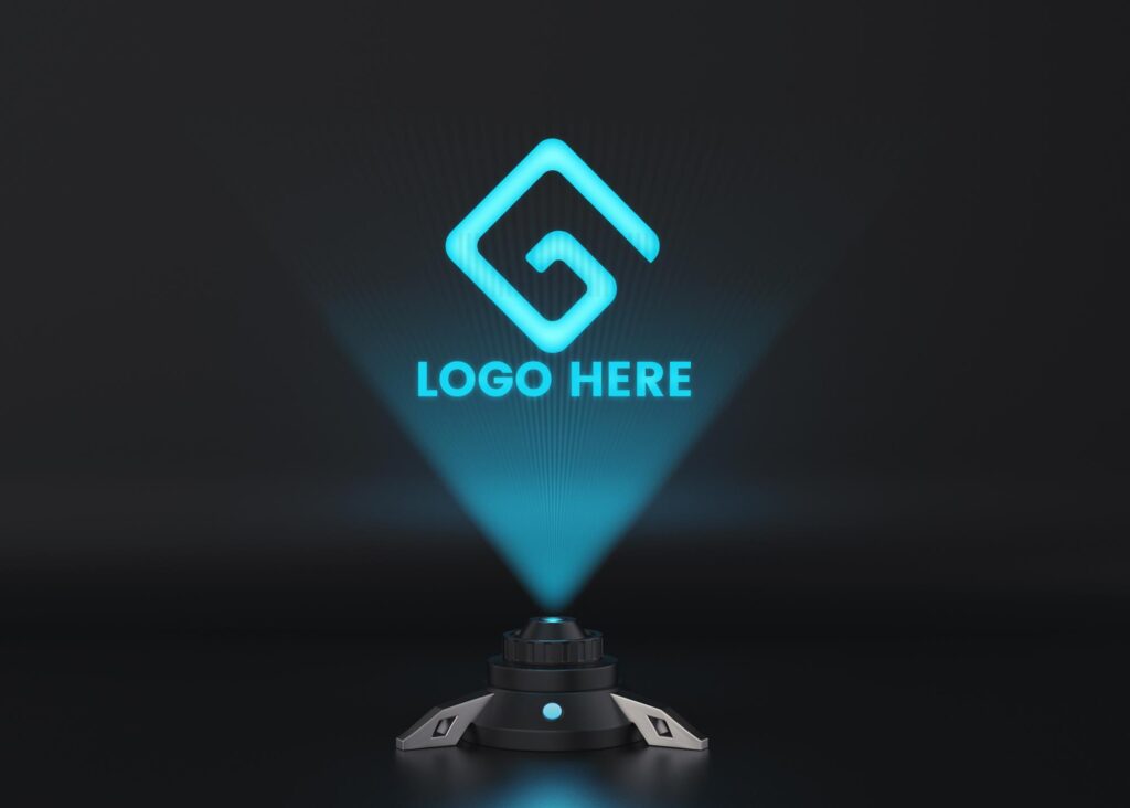 Current image: Focused logo design emphasizing main feature
